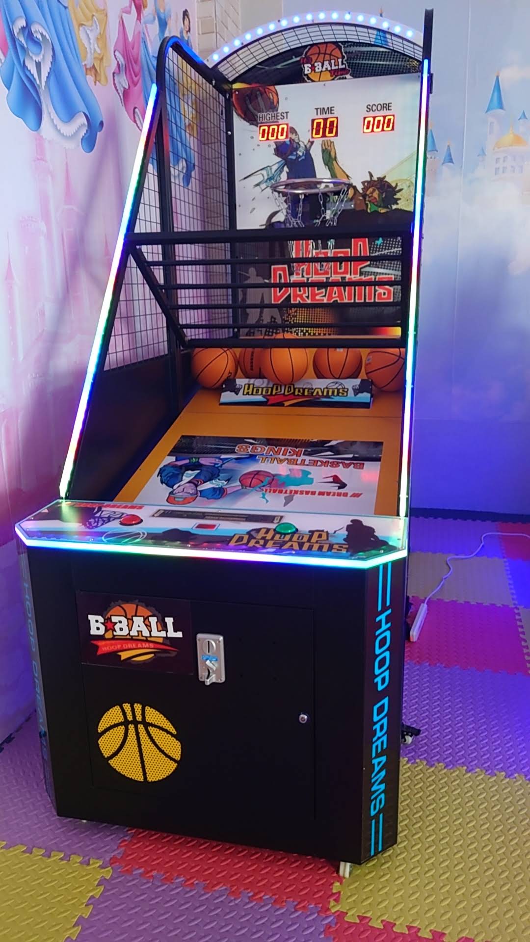 Hoop Dreams basketball machine