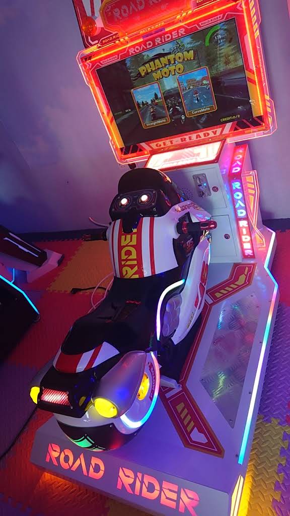 Road Rider motorbike arcade ride